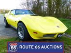 Chevrolet Corvette C3 Stingray T-top | 1974 | Route 66 Aucti, Auto's, Chevrolet, Zwart, Bedrijf, Handgeschakeld