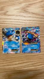 Blastoise ex en mega blastoise ex bijde van 2014, Hobby en Vrije tijd, Spaarzegeltjes, Ophalen of Verzenden, Overige soorten, Voorwerp of Figuurtje