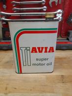 ancien bidon huile vide avia ti super motor oil, Envoi, Utilisé, Autres types