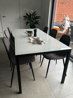 Eettafel met 6 stoelen, Huis en Inrichting, Ophalen, Zo goed als nieuw