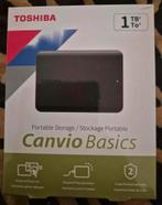 Toshiba Canvio Basics 1,TB, Ophalen of Verzenden, Nieuw, USB
