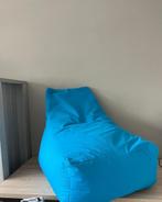 Zitzak in perfecte staat – Fris turquoiseblauw, Ophalen, Zo goed als nieuw, Blauw, Zitzak
