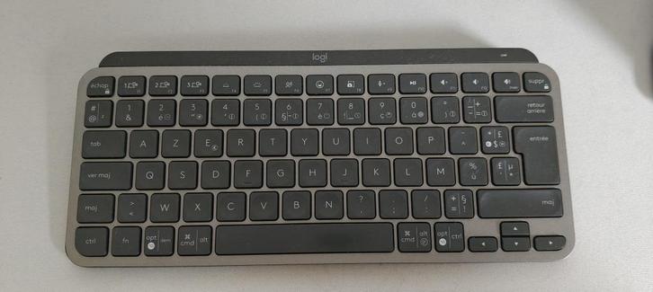 Logitech MX keys mini (AZERTY) 2stuks beschikbaar, Computers en Software, Toetsenborden, Zo goed als nieuw, Azerty, Draadloos