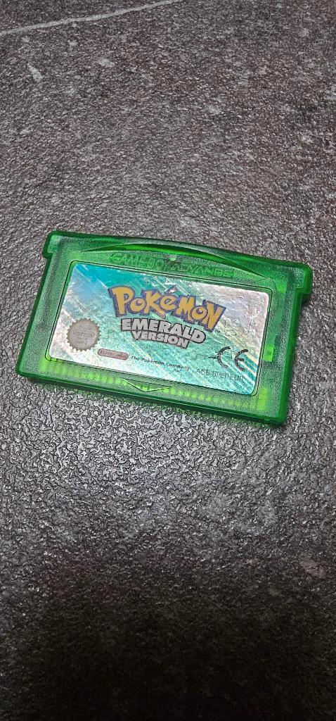 GBA Pokémon Emerald, Games en Spelcomputers, Games | Nintendo Game Boy, Gebruikt, Ophalen of Verzenden