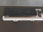 Cherry DW9100 skim keyboard + mouse BT+RF, AZERTY, Cherry, Azerty, Utilisé, Enlèvement ou Envoi