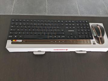 Cherry DW9100 skim keyboard + mouse BT+RF, AZERTY