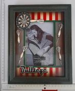 Vintage houten fotokader - Bullseye dartspijl, Ophalen of Verzenden, Zo goed als nieuw