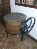 Oude wasmachine koper ijzer, Ophalen, Koper