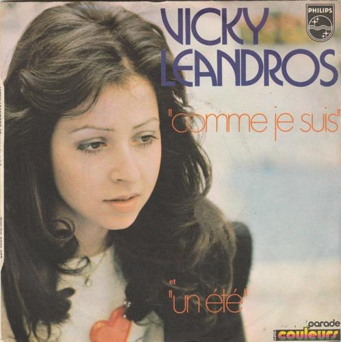 45T: Vicky Leandros: Comme je suis   Pop, CD & DVD, Vinyles Singles, Utilisé, Single, Pop, 7 pouces, Enlèvement ou Envoi