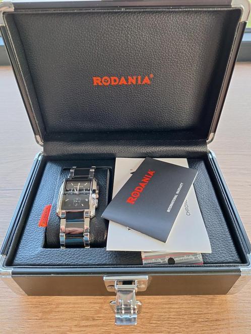 Montre Rodania Homme Sapphire Glass Ceramic, Handtassen en Accessoires, Horloges | Heren, Zo goed als nieuw, Polshorloge, Overige merken