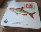 bierviltjes Stella artois - Natuurbescherming - vissen, Enlèvement ou Envoi, Utilisé, Sous-bock, Stella Artois