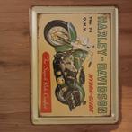 Harley Davidson metalen bord, Verzamelen, Ophalen, Nieuw, Reclamebord