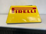 Pirelli emaille reclamebord, Ophalen of Verzenden