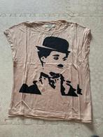 Chaplin - Roze tshirt (maat medium), Maat 38/40 (M), Chaplin, Ophalen of Verzenden, Zo goed als nieuw