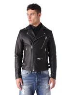 Diesel Heren Motor jack LEDEREN JAS Leather Biker Jacket, Kleding | Heren, Jassen | Winter, Diesel, Maat 48/50 (M), Zwart, Nieuw