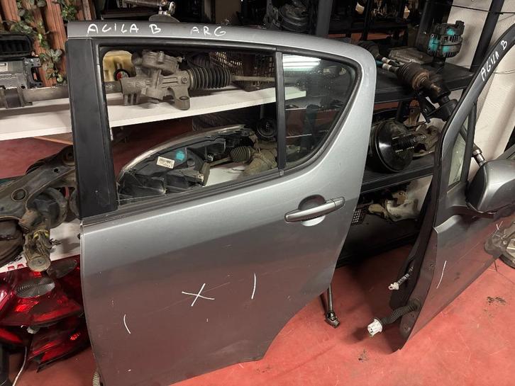 PORTIERE ARRIERE GAUCHE OPEL AGILA B, Auto-onderdelen, Carrosserie, Deur, Opel, Achter, Links, Gebruikt, Ophalen