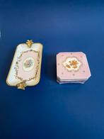 Limoges france vase à pieds cup rose, Maison & Meubles, Enlèvement ou Envoi, Comme neuf