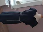 Zwarte geklede jurk d'Auvry, maat XL, Comme neuf, Noir, D'Auvry, Taille 46/48 (XL) ou plus grande