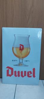 Groot reclamebord Duvel (nieuw in originele verpakking), Verzamelen, Biermerken, Ophalen of Verzenden, Nieuw, Reclamebord, Plaat of Schild