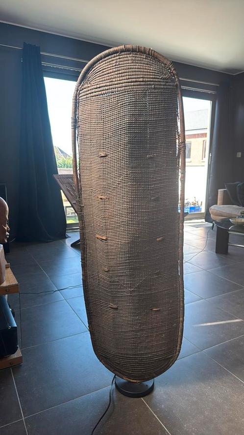 Belgisch Congo Mongo Tribe Shield, Antiek en Kunst, Antiek | Overige Antiek, Ophalen of Verzenden