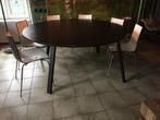 Grote ronde tafels / eettafels. Diam. 170 cm. In goede staat, Ophalen, 150 tot 200 cm, Zo goed als nieuw, Vijf personen of meer
