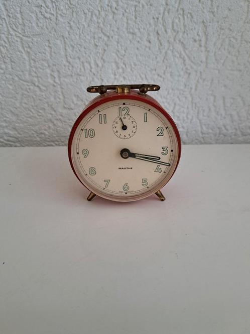 Oude wekker mauthe, Antiek en Kunst, Curiosa en Brocante, Ophalen of Verzenden