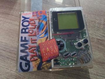 Nintendo gameboy play it loud pack limited clear editie beschikbaar voor biedingen