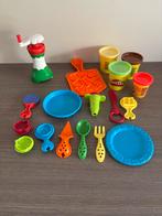 Play Doh pizza party + pasta met plasticine, Ophalen of Verzenden, Zo goed als nieuw, Knutselen