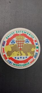 Sticker autocollant rally Monte Carlo vintage, Gebruikt, Ophalen of Verzenden