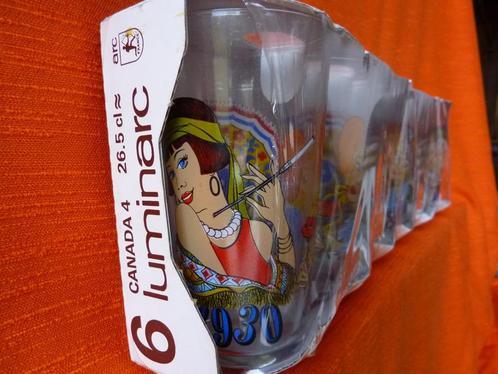 Luminarc set van 6 limonade glazen - in originele verpakking, Huis en Inrichting, Keuken | Servies, Nieuw, Glas of Glazen, Overige stijlen