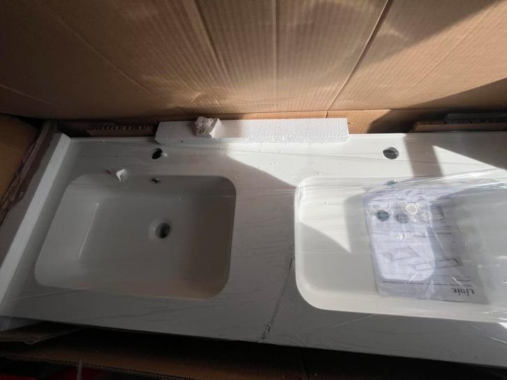Wastafel líníe vano, Doe-het-zelf en Bouw, Sanitair, Nieuw, Wastafel, Ophalen