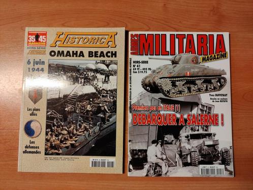 Tijdschriften-Historica (Omaha Beach) + Militaria Arms Mag., Verzamelen, Militaria | Algemeen, Boek of Tijdschrift, Ophalen of Verzenden