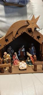Kerststal en beelden in goede staat, Diversen, Kerst, Ophalen, Gebruikt