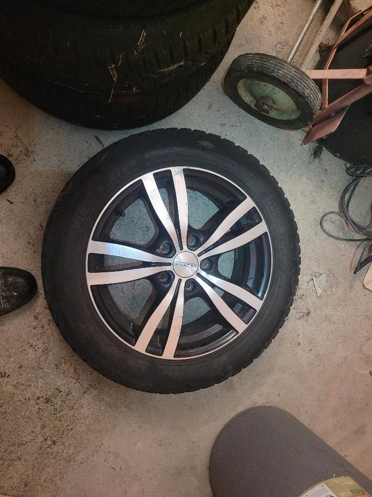 Golf 7 Dezent 16 inch velgen, Auto-onderdelen, Banden en Velgen, Velg(en), Winterbanden, 16 inch, 205 mm, Personenwagen, Gebruikt