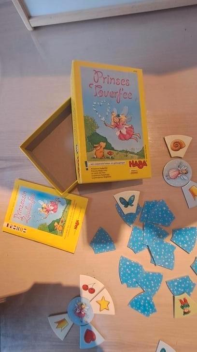 HABA Prinses Toverfee, Hobby en Vrije tijd, Gezelschapsspellen | Overige, Zo goed als nieuw, Drie of vier spelers, Ophalen of Verzenden