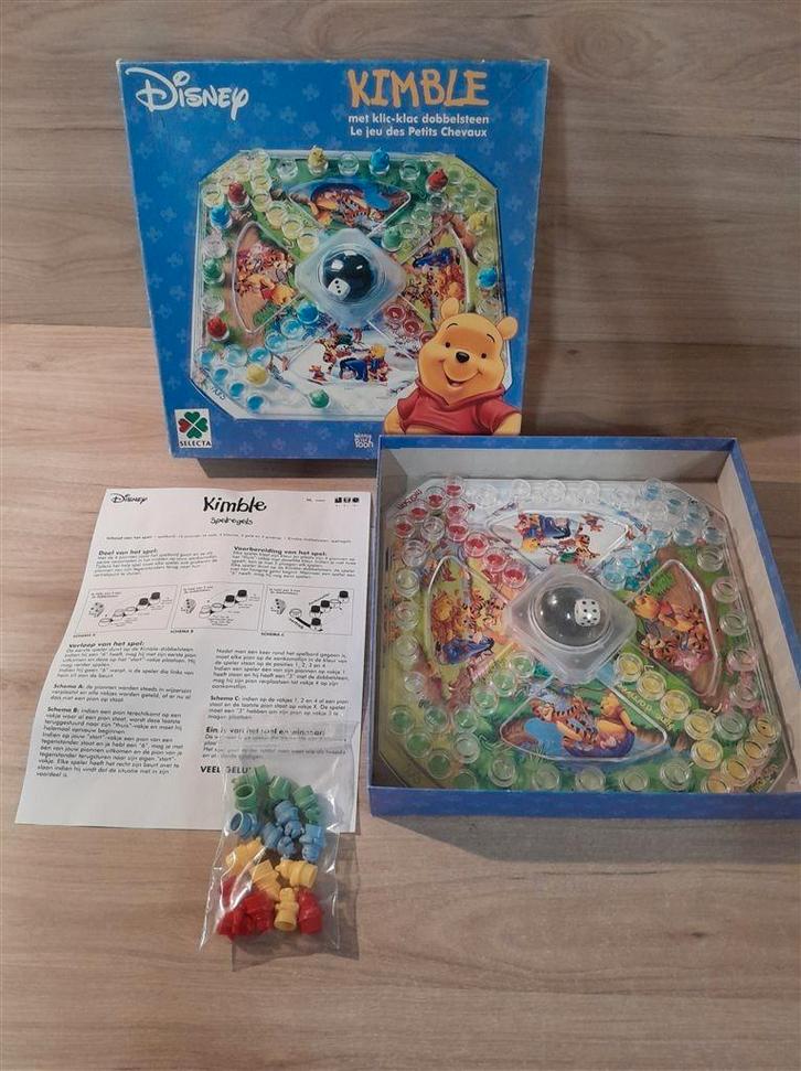 Disney kimble - winnie the pooh - s5646, Hobby en Vrije tijd, Gezelschapsspellen | Bordspellen, Zo goed als nieuw, Verzenden