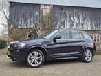 BMW X3 xDrive20d High Executive aut M pano ahk head-up leder, Auto's, BMW, Automaat, Zwart, Blauw, Start-stop-systeem