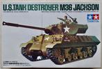 TAMIYA 1:35 - U.S. TANK DESTROYER M36JACKSON/gemotoriseerd, Hobby en Vrije tijd, Tank, 1:32 tot 1:50, Nieuw, Ophalen of Verzenden