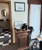 Grote houten barkast en schetsen, Huis en Inrichting, Kasten | Overige, Ophalen