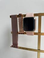 Apple Watch SE 40mm goudkleurig + 3 bandjes – nieuw, Handtassen en Accessoires, Smartwatches, Ophalen, Gebruikt, IOS, Conditie