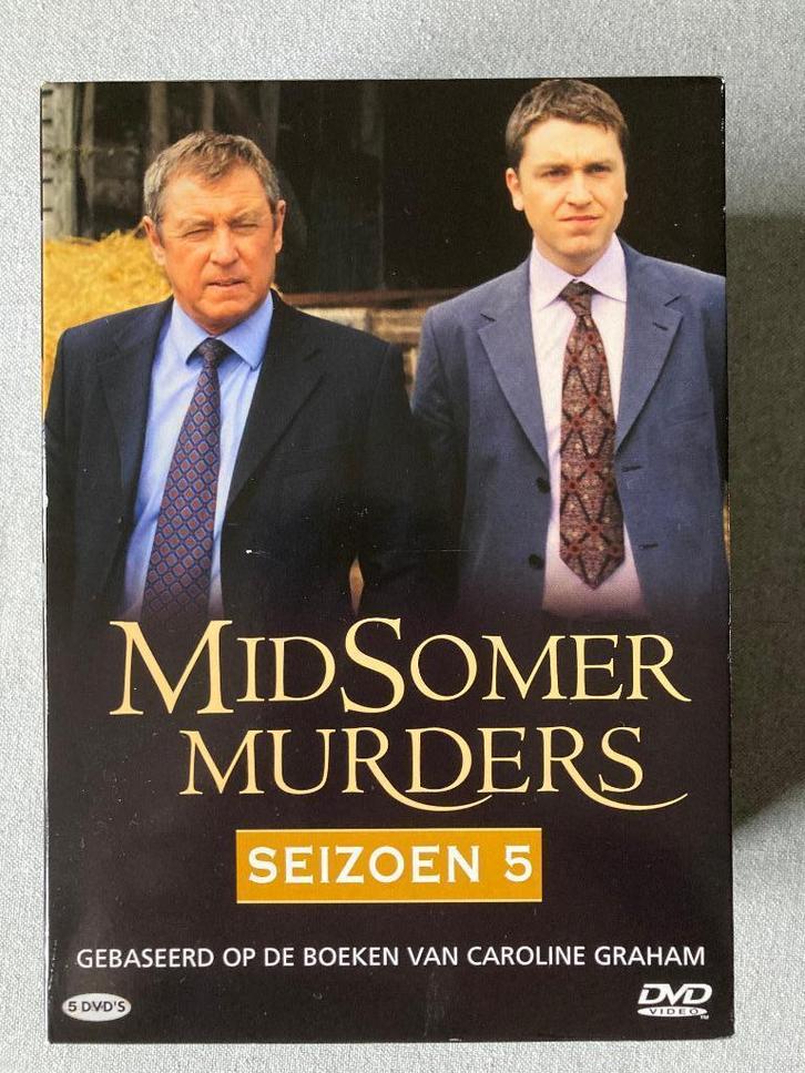 Midsomer Murders seizoen 5, Cd's en Dvd's, Dvd's | Thrillers en Misdaad, Zo goed als nieuw, Detective en Krimi, Ophalen