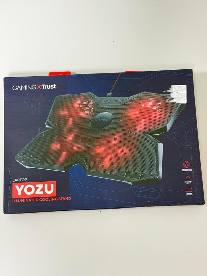 Trust GXT 278 Yozu Laptop Koelstandaard Nieuw koeler cooler, Computers en Software, Laptopstandaarden, Nieuw, Ophalen of Verzenden