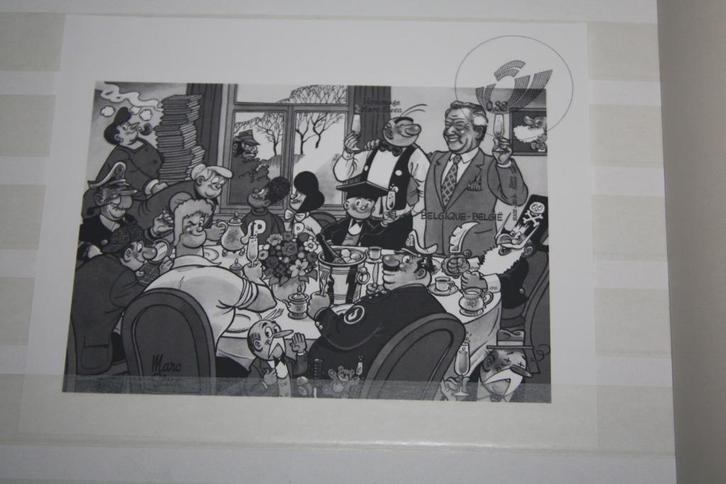 Hommage Marc Sleen , Nero , 2002 niet aangenomen ontwerp, Verzamelen, Stripfiguren, Nieuw, Overige typen, Overige figuren, Ophalen of Verzenden