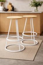 2 tabourets haut Gustave de chez Harto, 2 tabourets, Enlèvement, Bois