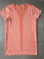 Nike - Drifit T-shirt. Maat M. Prima staat., Kleding | Dames, Sportkleding, Nike, Oranje, Maat 38/40 (M), Ophalen of Verzenden