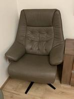 HUKLA RELAXFAUTEUIL DONKER/LEGERGROEN, Huis en Inrichting, Modern, Zo goed als nieuw, Ophalen