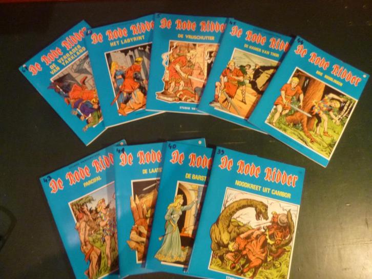 Strips Rode Ridder - Willy Vandersteen, Livres, BD, Utilisé, Plusieurs BD, Enlèvement