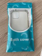 Doorzichtige cover iPhone 12, Ophalen, Zo goed als nieuw, IPhone 12, Frontje of Cover