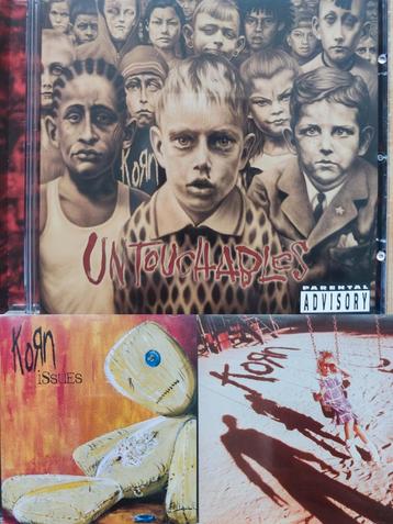 Trois CD par Korn Apart ou vendus ensemble., Enlèvement ou Envoi, Comme neuf