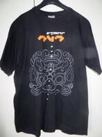 FRONT 242 - VINTAGE OFFICIAL T-SHIRT  CATCH THE MEN - LARGE, Maat 52/54 (L), Gedragen, Front 242, Zwart